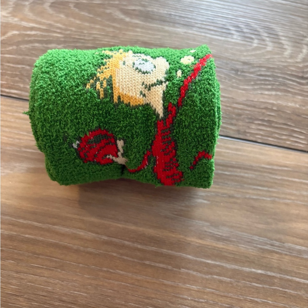 Green Novelty Character Crew Sock